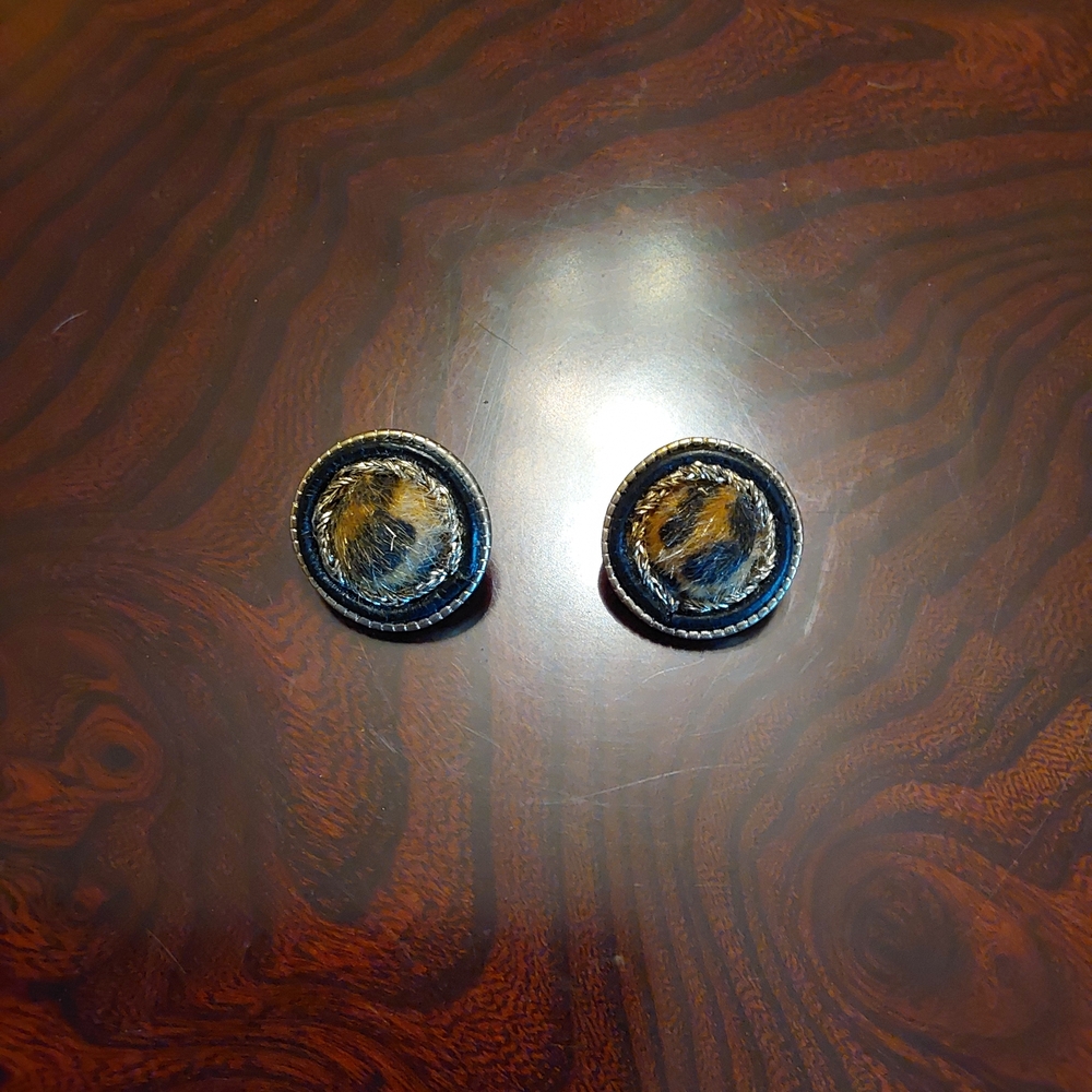 Chico's Leopard Clip-on Earrings
